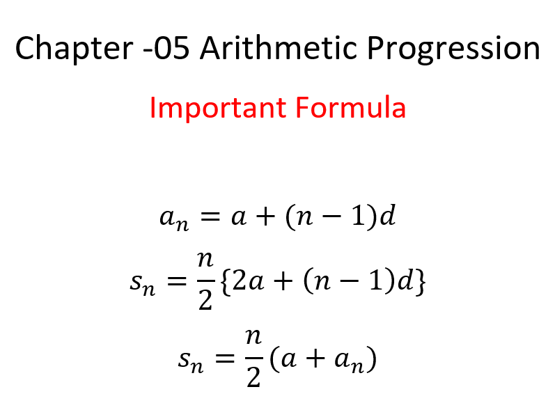 Class 10 Maths Chapter 5